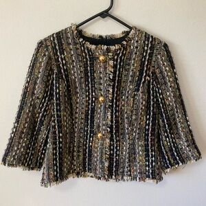 Cabi Tweed Blazer Small